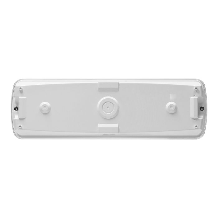 140324- METU LED operated luminaire with emergency mode, 2.7W, 3 hours, IP65, 6000K-ORN