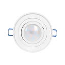 140323- SORMUS decorative frame for spotlight, MR16/GU10 max 50W, adjustable, round, white-ORN