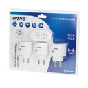 140417 - Set of wireless sockets with remote control, 3+1 MINI