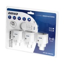 140422 -  Mini wireless socket with remote control, 3+1, Schuko for Netherlands and Germany