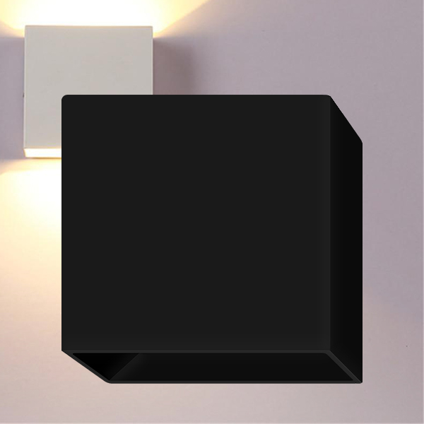 102025 - VEKTA BLACK 2x3W IP65 LED WALL FIXTURE-BRY