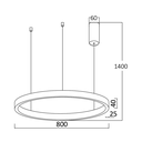 103141-LINA-PDS-RND-GLD-45W-3IN1-CEILING FIXTURE-BRY