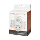 140402 - Plug-in motion detector, 120°, IP20, 280W, Schuko for Netherlands and Germany