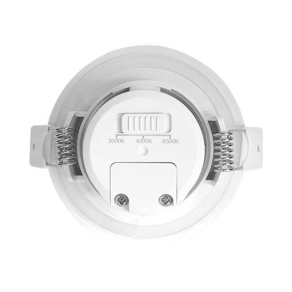 102010 - 7W G3 ROUND WHT IP54 3IN1 LED DOWNLIGHT-BRYY