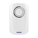 140536 - ERATO AC wireless doorbell, 230V with learning system 4-step volume control, 50-80 dB sound level, 32 ringtones to choose from