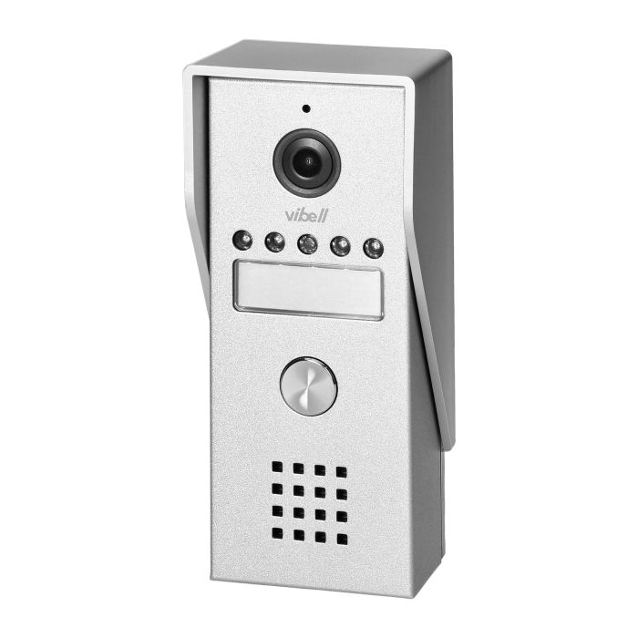 140564 - LIRA 4.3'' video doorphone set handset-free monitor with color 4.3'' screen, aluminium outdoor unit with protective rain cover