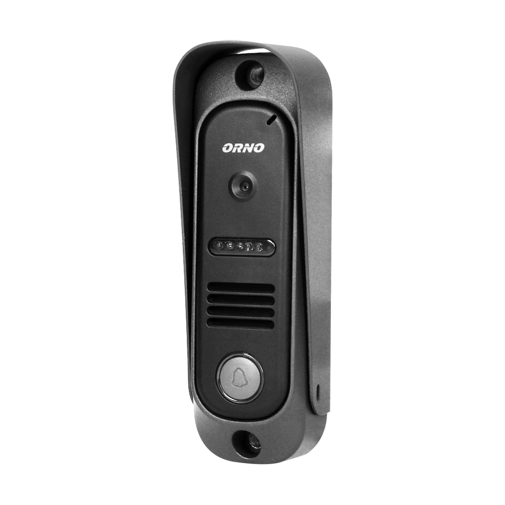140572 - ARCUS RFID, 7˝ single family video doorphone, white  9 selectable ringtones, a touch panel with backlit buttons and an additional gate control function, it supports two inputs (the possibility of connecting two video cameras)
