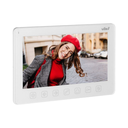 140586 - NOVEO videodoorphone, white does not require any uniphone; includes a multicolour, flat 7" LCD monitor, wide-angle video-camera and a user-friendly OSD menu.