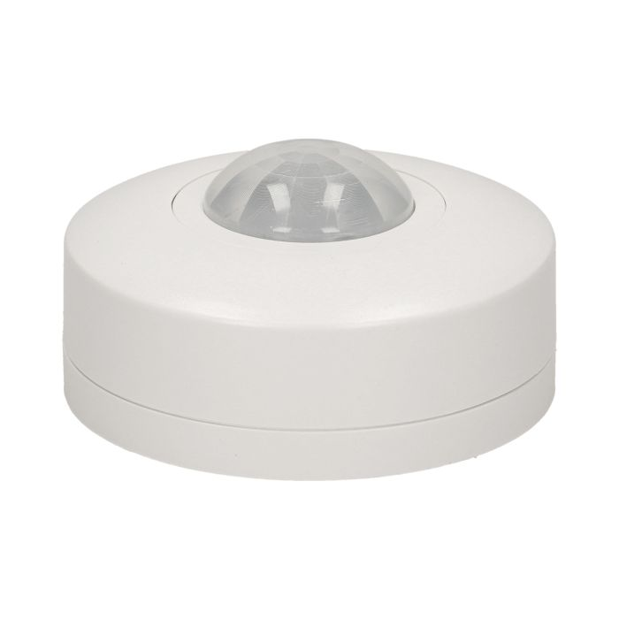 140698 - Mini PIR motion sensor 360° protection rating: IP 20, viewing angle: 360°, collaborates with LED lighting