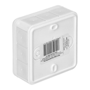 141267 - Surface-mounted junction box PRO IP55 400V 12 rubber cable entries 85x85x37mm white