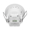 140713 - Flush mounted PIR motion sensor 360° with 3 detectors protection rating IP20; detection range 360°, 6m; works with LEDs