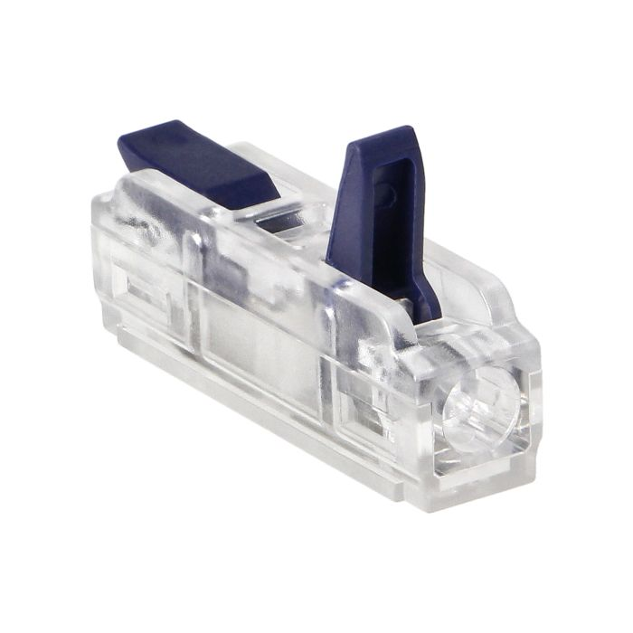 141217 - 1-wire clamp splicing connector, double-sided; for any 0.75-4mm² wire; IEC 250V/32A; blister of 10 pcs.