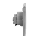 141130 - Hermetic electrical socket with a windproof junction box, IP55, stainless steel