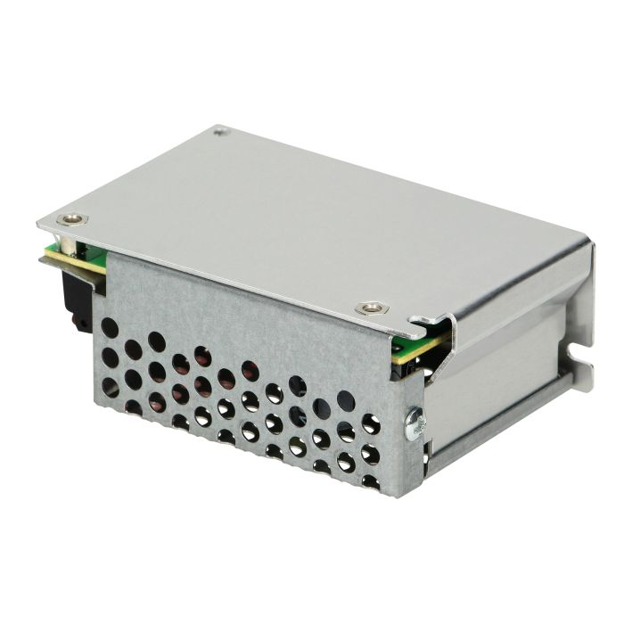 140854 - Open frame power supply unit 35W, 12V, IP20 equipped with short-circuit and overload protection, and an output voltage adjustment; instantaneous overload 150%