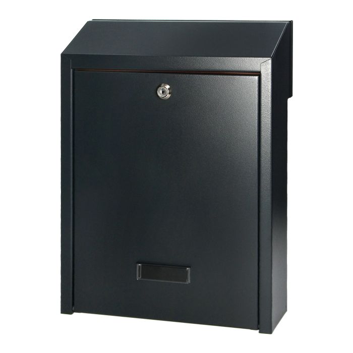 148031-FIJI mailbox pass-through mailbox with cylinder lock, anthracite