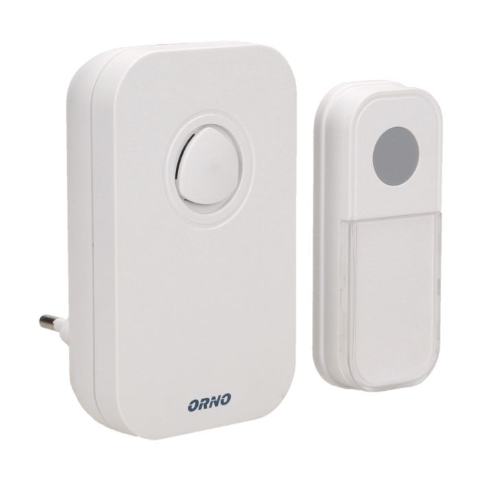140002-FADO AC wireless doorbell, 230V with learning system