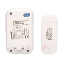140002-FADO AC wireless doorbell, 230V with learning system
