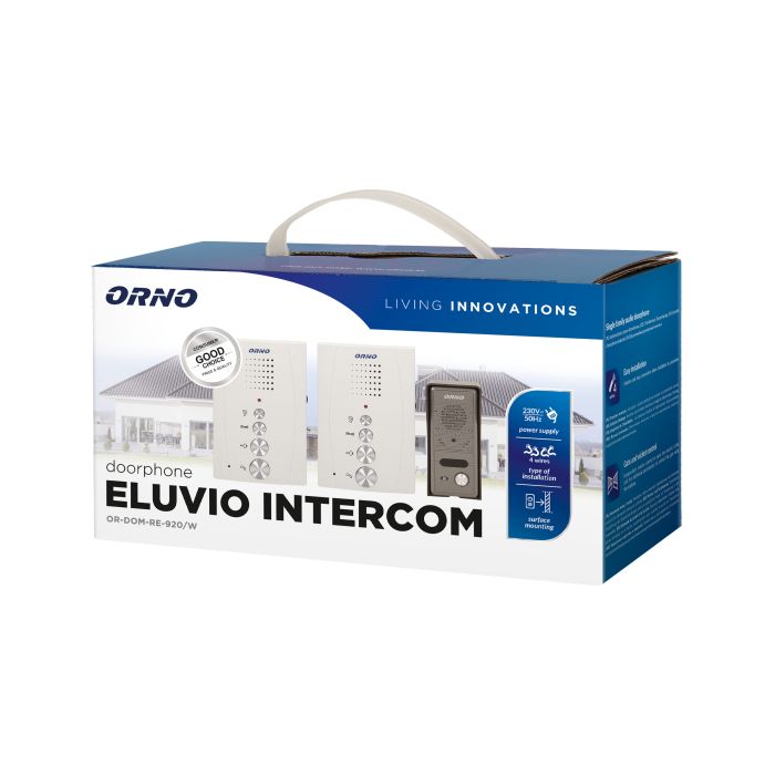 140006-Single family doorphone, handset free, ELUVIO INTERCOM