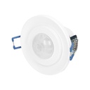 140031-Adjustable flush mounted PIR motion sensor 360° protection rating IP20; detection range 360°, 6m; works with LEDs-ORN