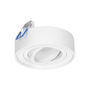 140323- SORMUS sierlijst voor spot, MR16/GU10 max 50W, richtbaar, rond, wit-ORN