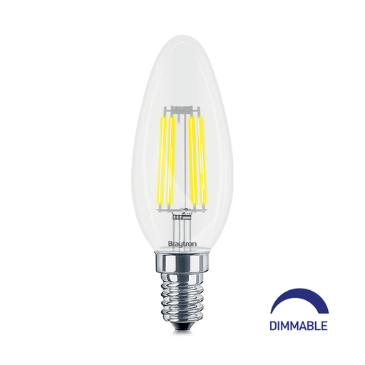 [BRYBA36-60410] 101044 - AMPOULE LED 4W E14 C35 CLAIRE DIMMABLE 2700K - BRY