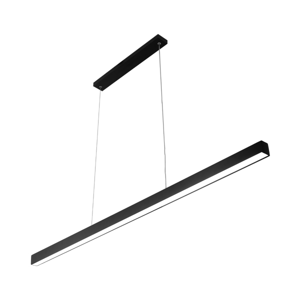 103187 -LINA Geleid Lineair Licht 120cm Black 30W 3IN1-CCT Plafond Armatuur