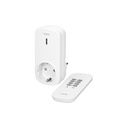 140432 - Wireless socket with remote control, 1+1, Schuko version for Netherlands and Germany