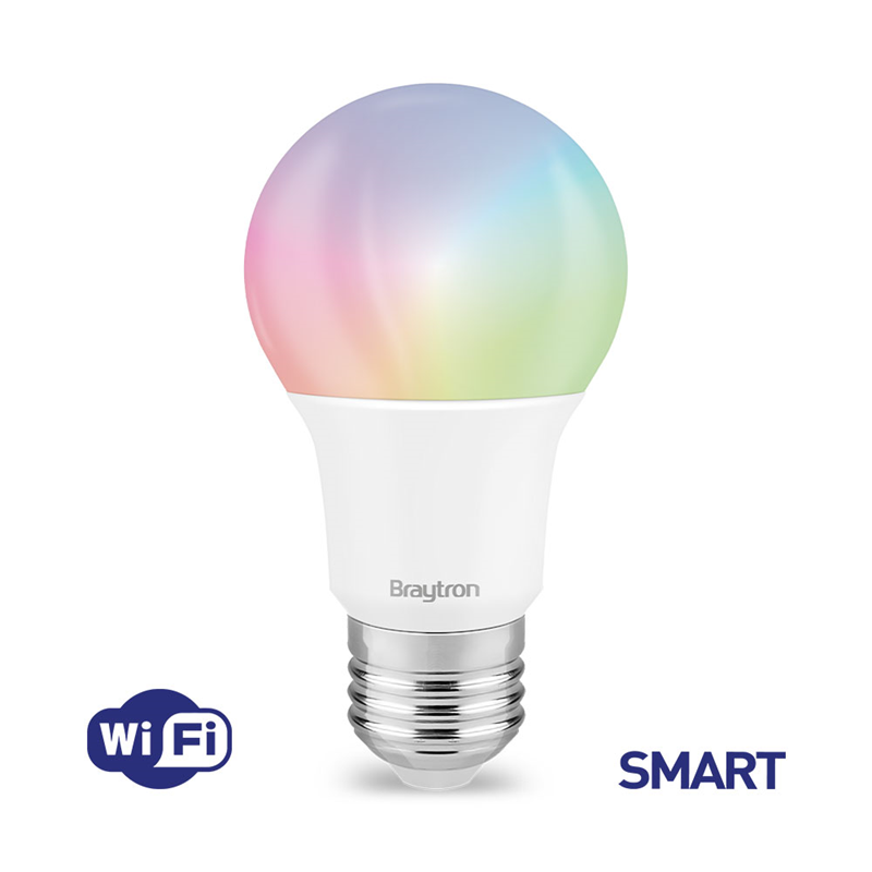 101099 - ADVANCE 9W E27 A60 SMART RGBW LED-LAMP - BRY