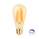 101062 - 6W E27 ST64 DIMBARE 2200K LED LAMP - BRY