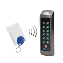 140606 - Code lock with card and proximity tags reader, IP55 nominal supply: 12V/DC; 15-15VDC (direct current); power consumption:  from 60 mA (stationary) to 95mA (with two relays)