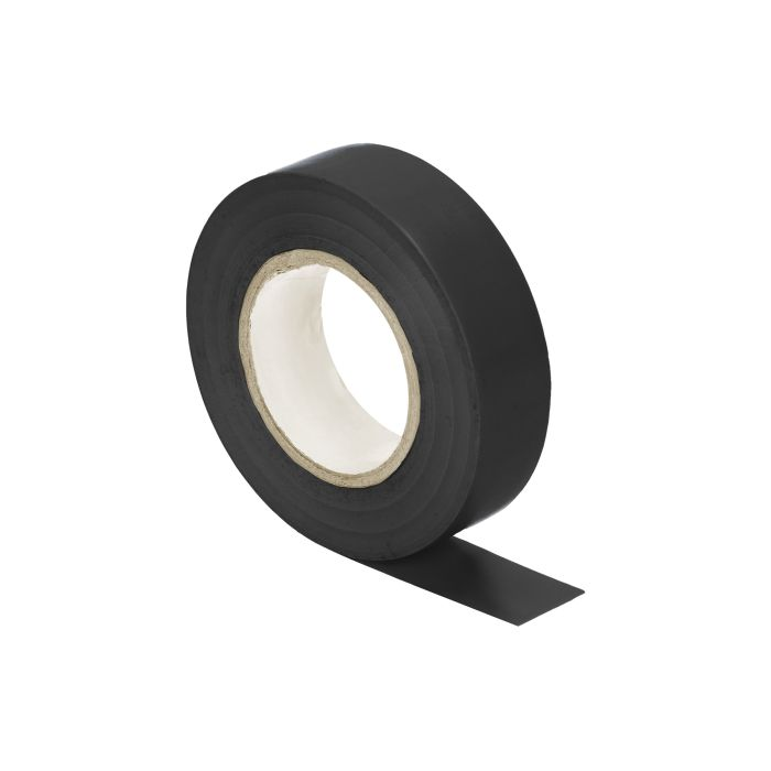141279 - Insulation tape, flame-retardant, black 19mm wide, 0.13mm thick, 20m long