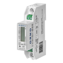 140812 - 1-phase electricity meter, bidirectional, 100A, MID, 1 module, DIN TH-35mm, PV-ready