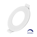 105085- 6W PANNEAU LED ROND DIMMABLE 3000K BLANC CHAUD  -BRY