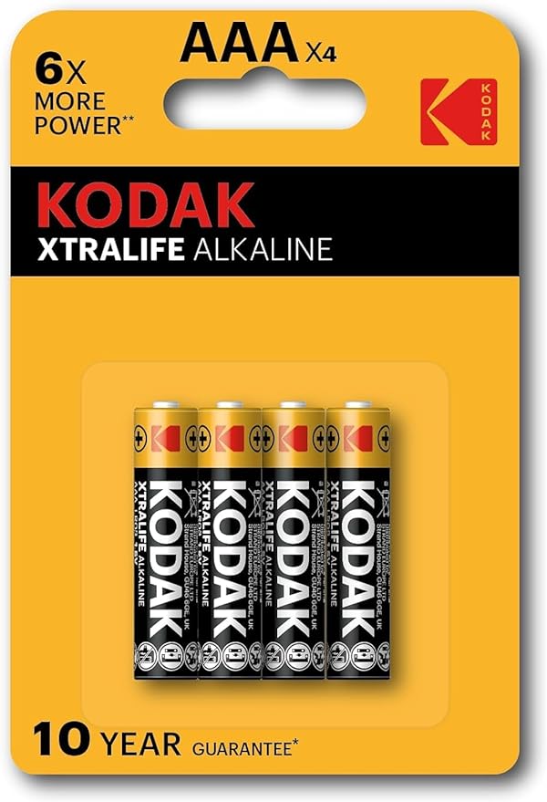 141364- Baterie Kodak XTRALIFE Alkaline AAA LR03, 4 szt.