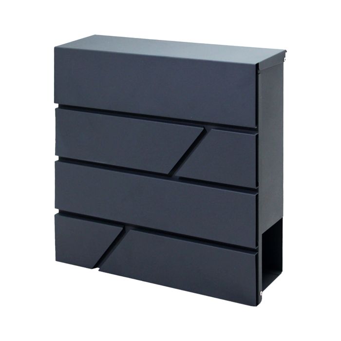 148023-PALAWAN, mailbox, newspaper rack, anthracite