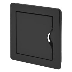 148035-Inspection door 10/10, black