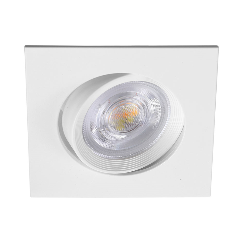 102017 - 7W G3 SQUARE WHITE 3IN1 LED DOWNLIGHT-BRY