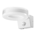 140054-HOWLIT LED 20W, luminaire de jardin blanc avec détecteur de mouvement, 1800lm, IP65, 4000K-ORN