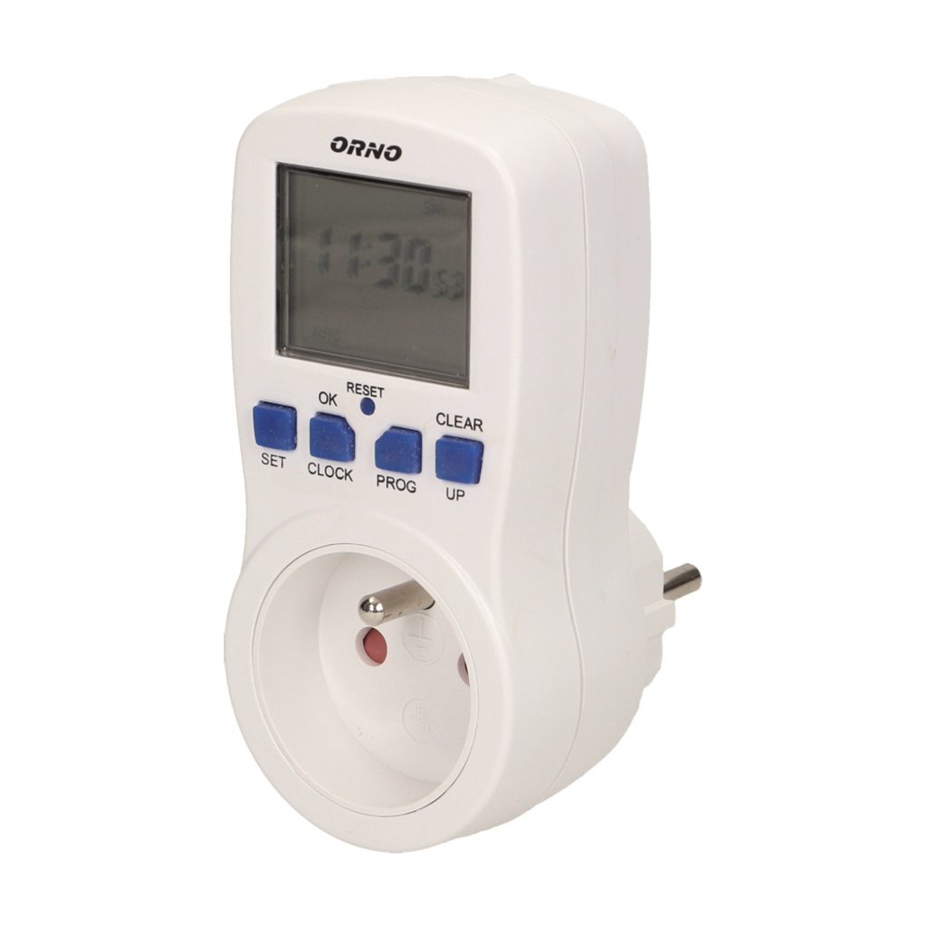 140088 - Weekly digital timer with LCD display for Belgium and France
