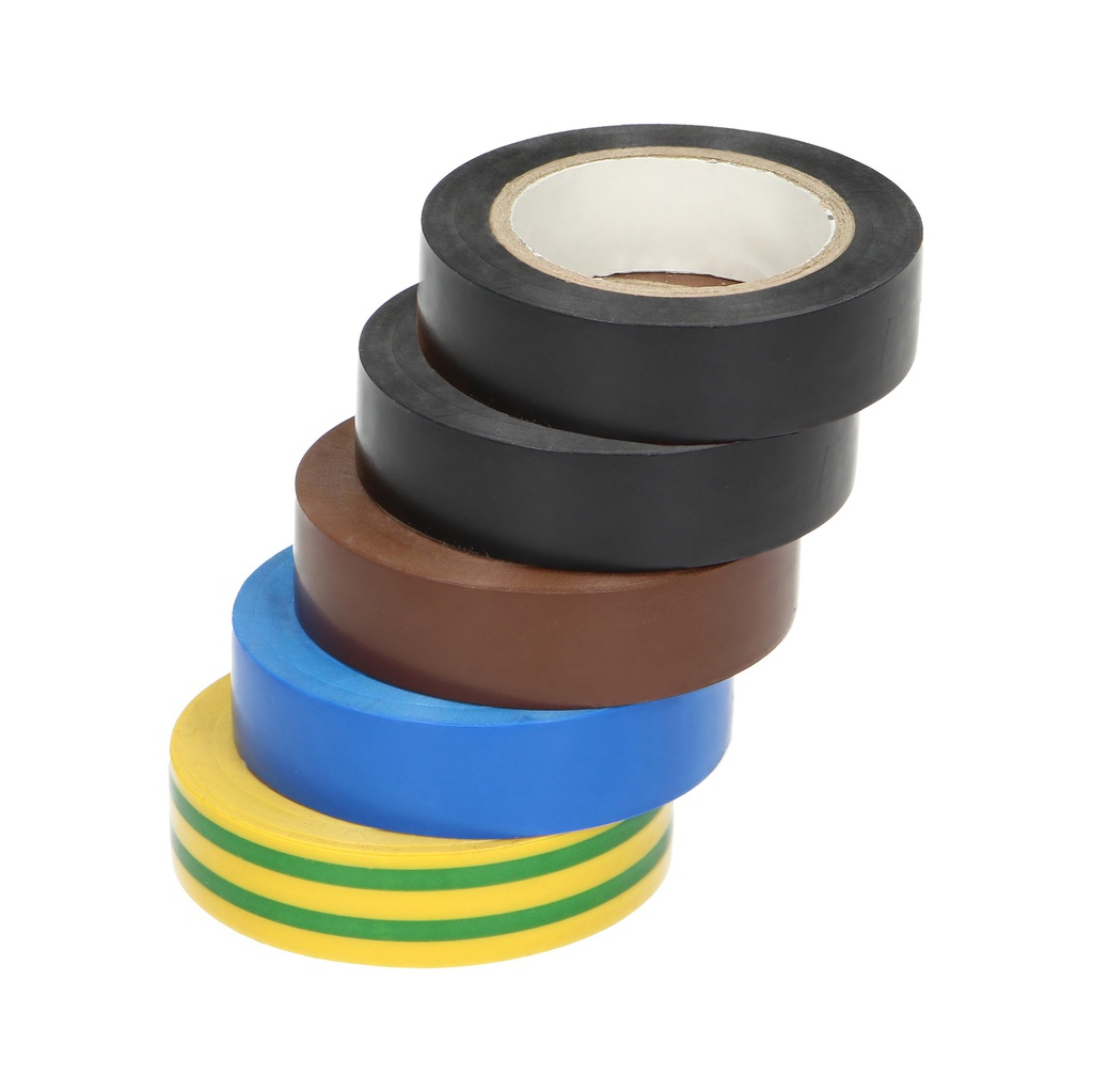 140228- Set of 5 insulation tapes each 15mm wide, 10m long-ORN