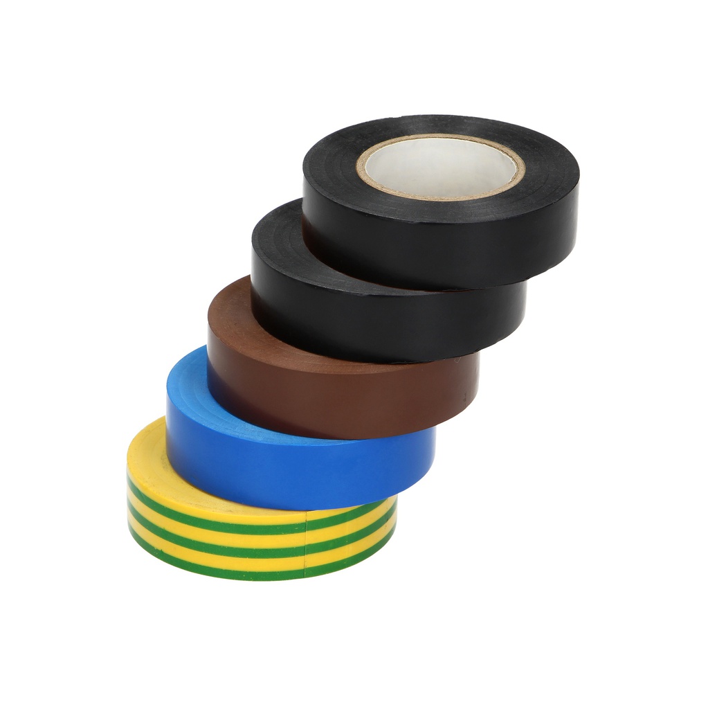 140229- Set of 5 insulation tapes each 19mm wide, 20m long-ORN