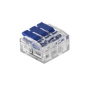 140285- 3-draads klemverbinder; voor draad 0,75-4 mm²; IEC 450V/32A, 100 st.