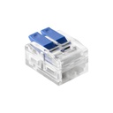 140288- 2-draads klemverbindingsconnector; voor draad 0,75-4 mm²; IEC 450V/32A, blisterverpakking 10 stuks