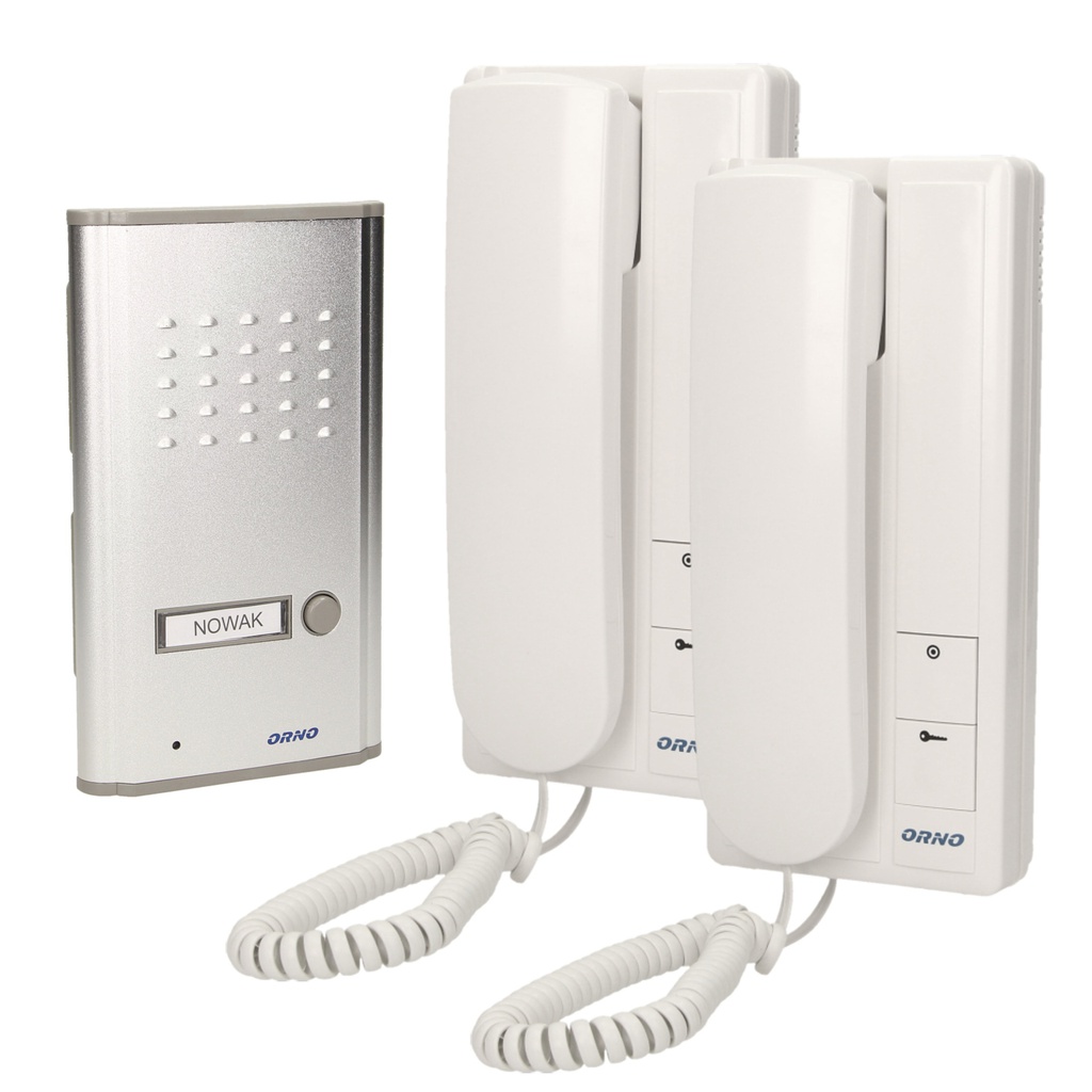 140310- Deurtelefoon voor één gezin met twee intercoms, FOSSA INTERCOM-ORN