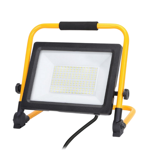 110000 - 100W FLOODLIGHT 6500K WITH PORTABLE STAND-AIG