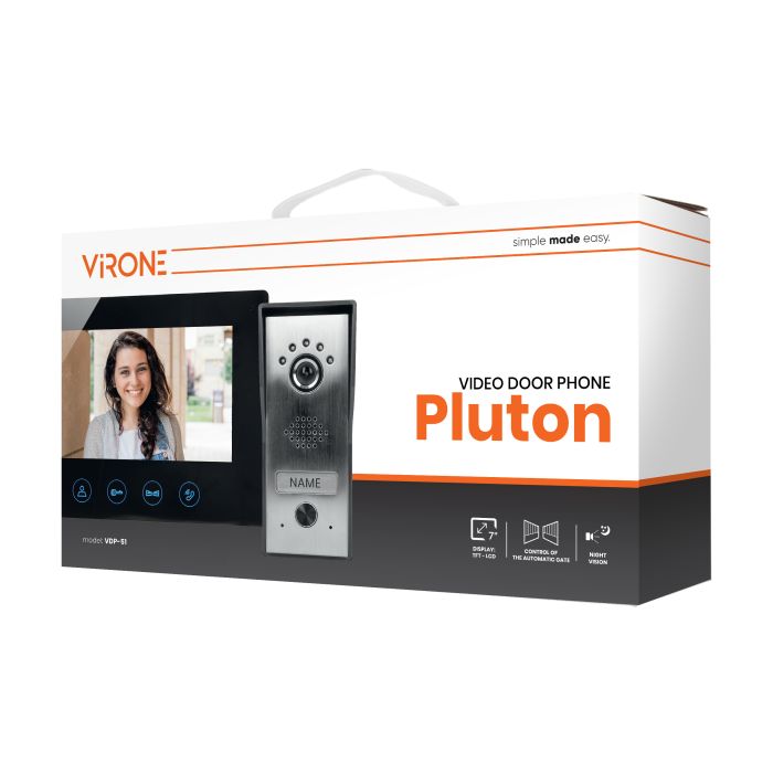 [ORNVDP-51] 140335- Kit interphone vidéo PLUTON 7"-ORN