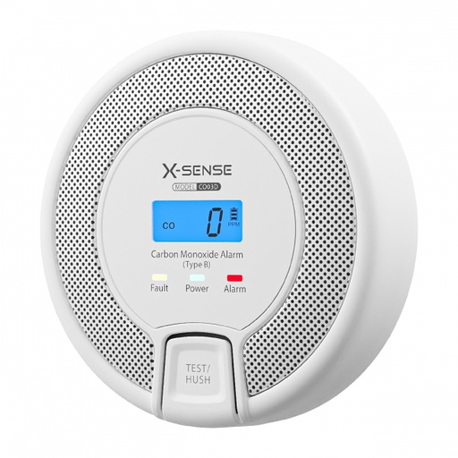 [ORNCO03D] 140374 - Battery-operated carbon monoxide detector with TEST button, 10-year service life