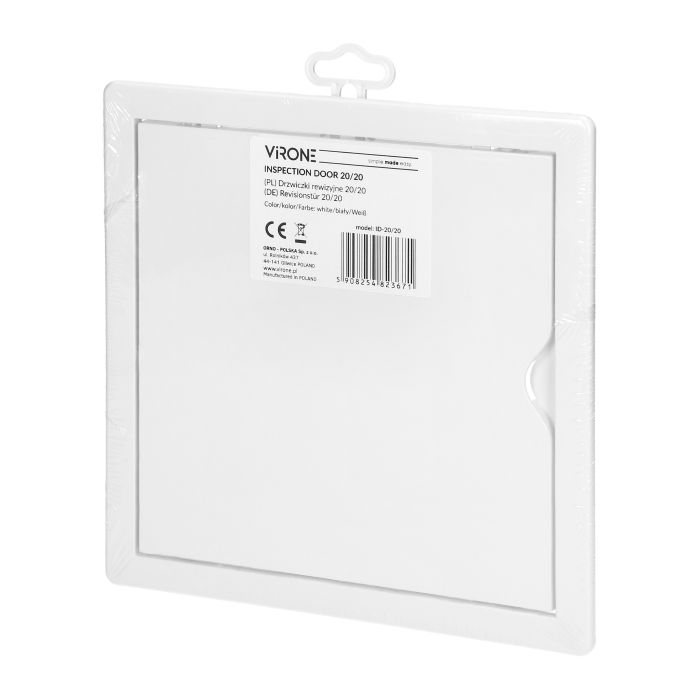 [ORNID-20/20] 140383- Inspection door 20/20 mm, white -ORN