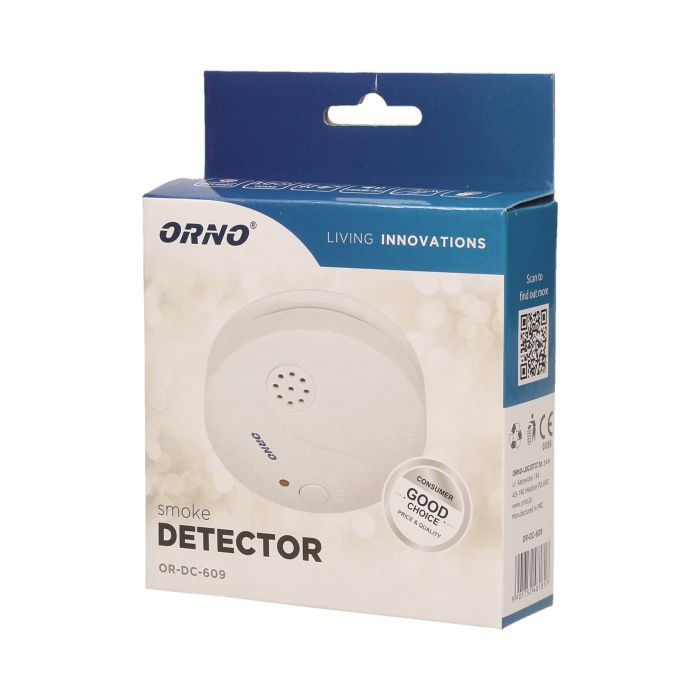 [ORNDC-609] 140388-Battery operated smoke detector-ORN