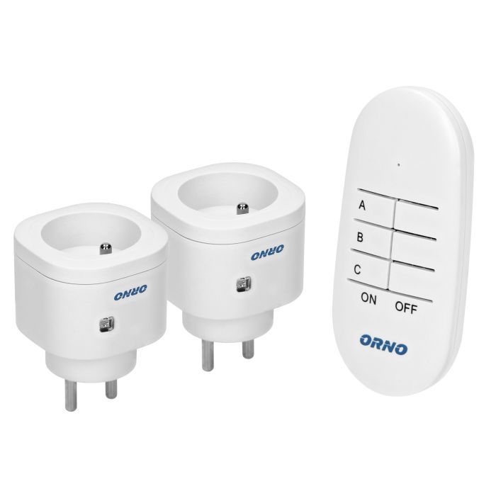 [ORNOR-GB-439] 140416 - Set of wireless sockets with remote control, 2+1 MINI